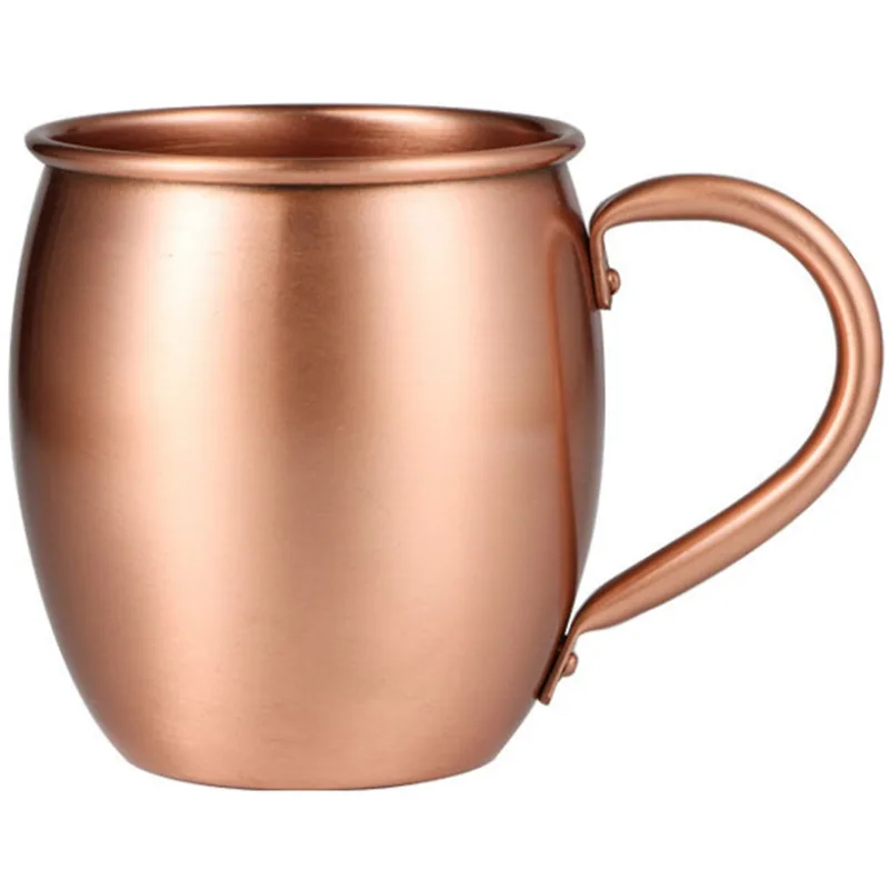 Copper Cocktail Mug - 100% 순수 구리 머그잔 드럼 컵,