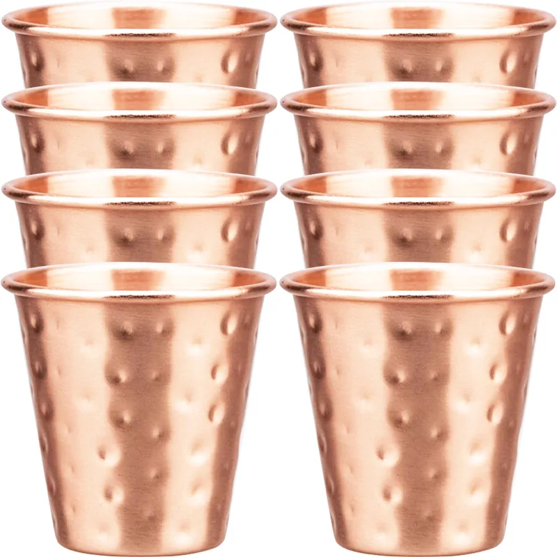 Copper Cocktail Mug - 6cs 8개입 새 상품 100% 구리