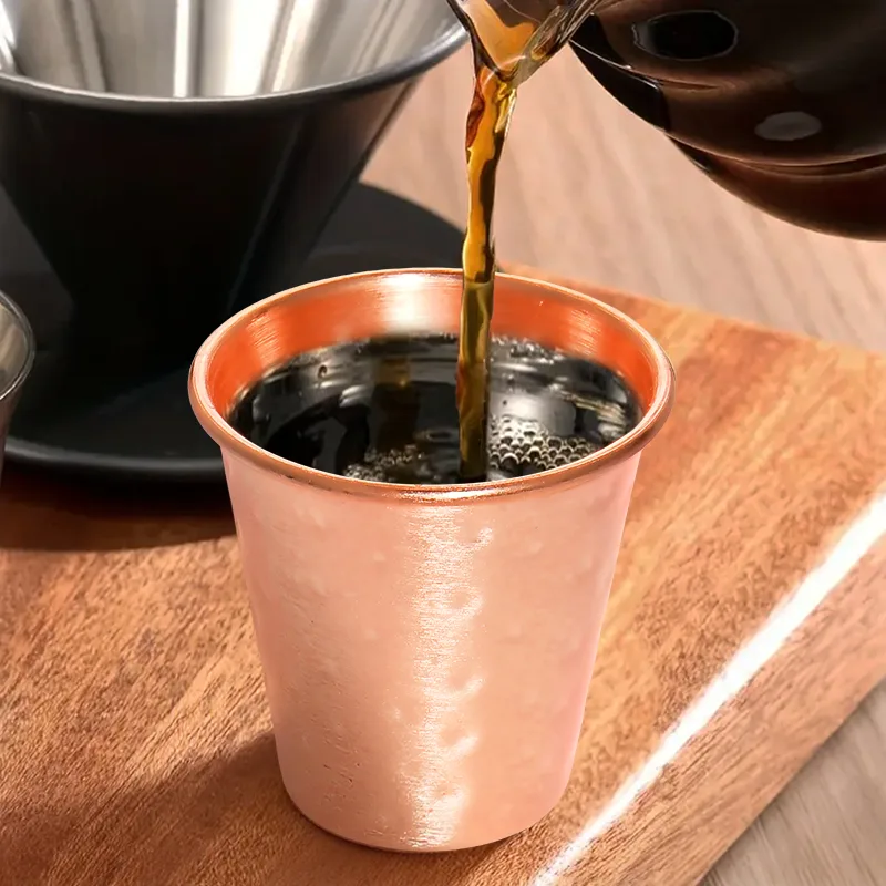 4/6개 세트 구리 도금 맥주 컵 2온스 낙하 방지 모 - Copper Cocktail Mug 리뷰 및 가격