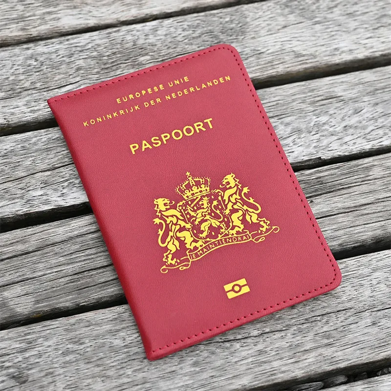 여행 필수품 네덜란드 여권 커버 네덜란드 여권 커버 서 - Leather Passport Cover 리뷰 및 가격