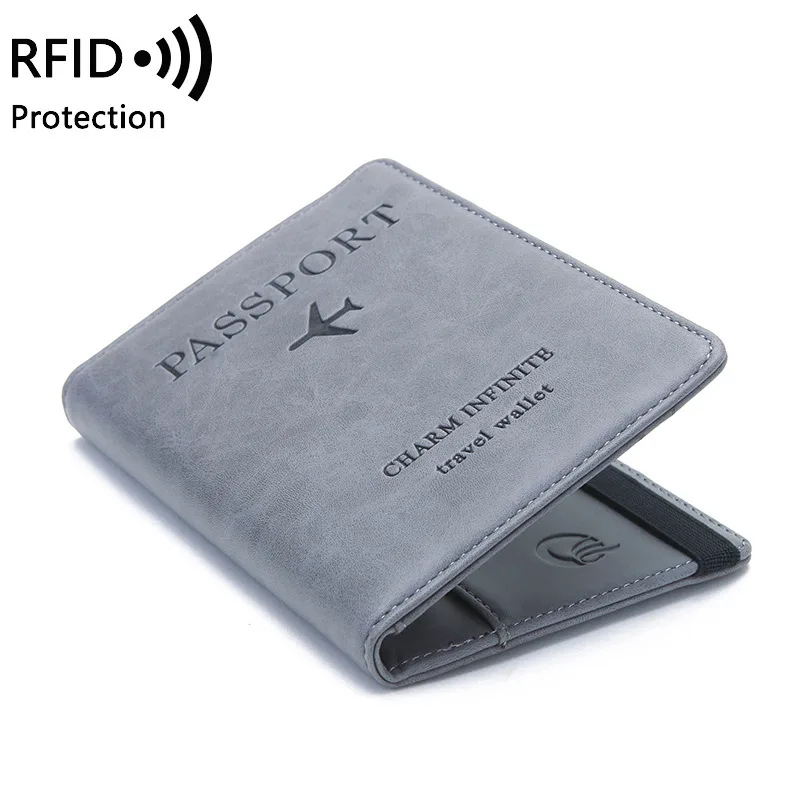남녀공용 PU 가죽 여권 홀더 - 신용/신분증 및 티켓 - Leather Passport Cover 리뷰 및 가격