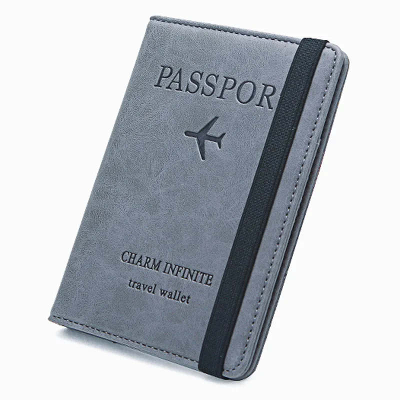남녀공용 PU 가죽 여권 홀더 - 신용/신분증 및 티켓 - Leather Passport Cover 리뷰 및 가격