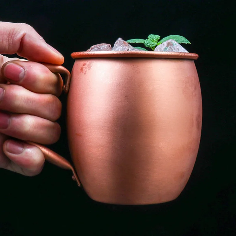 100% 순수 구리 머그잔 드럼 컵, 칵테일 컵, 레스 - Copper Cocktail Mug 리뷰 및 가격