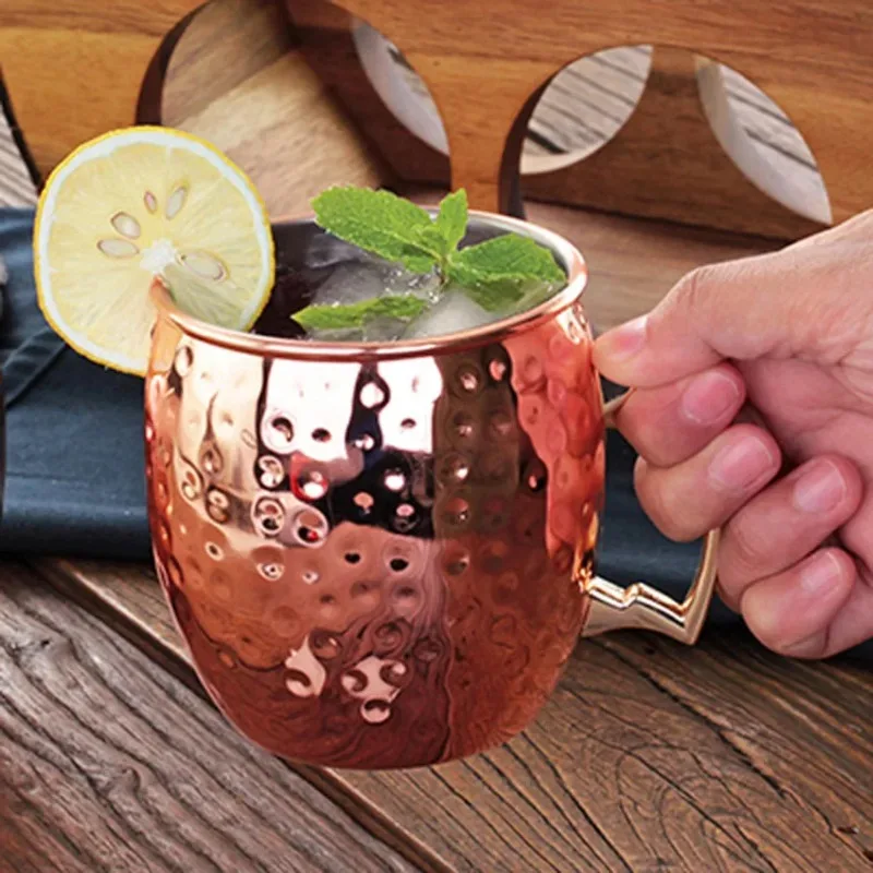 1-6PCS 칵테일 와인 컵 모스크바 뮬 머그 스테인레 - Copper Cocktail Mug 리뷰 및 가격