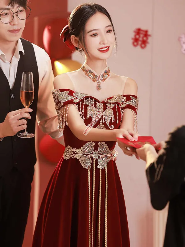 중국식 토스트 드레스 신부의 치파오 작은 체형에도 일상 - Luxury Lifestyle Girl 리뷰 및 가격