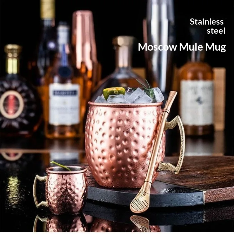 530ml 칵테일 와인 컵 모스크바 뮬 머그 스테인리스 - Copper Cocktail Mug 리뷰 및 가격