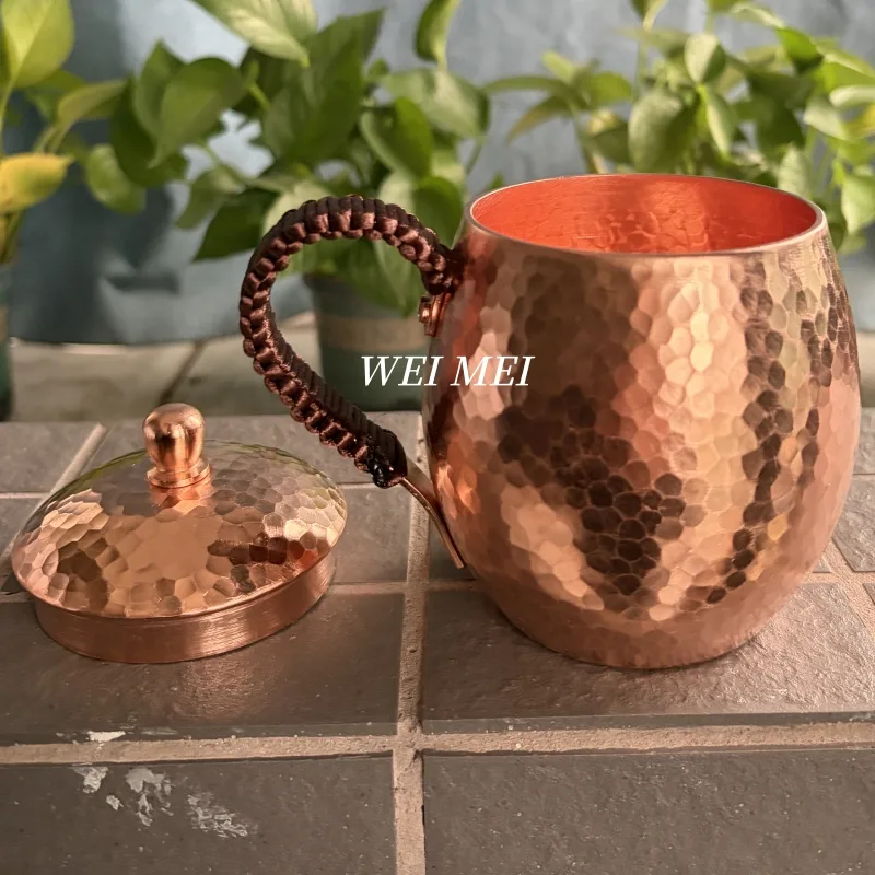 빈티지 구리 타원형 커피 머그잔, 뚜껑이 있는 두꺼운  - Copper Cocktail Mug 리뷰 및 가격