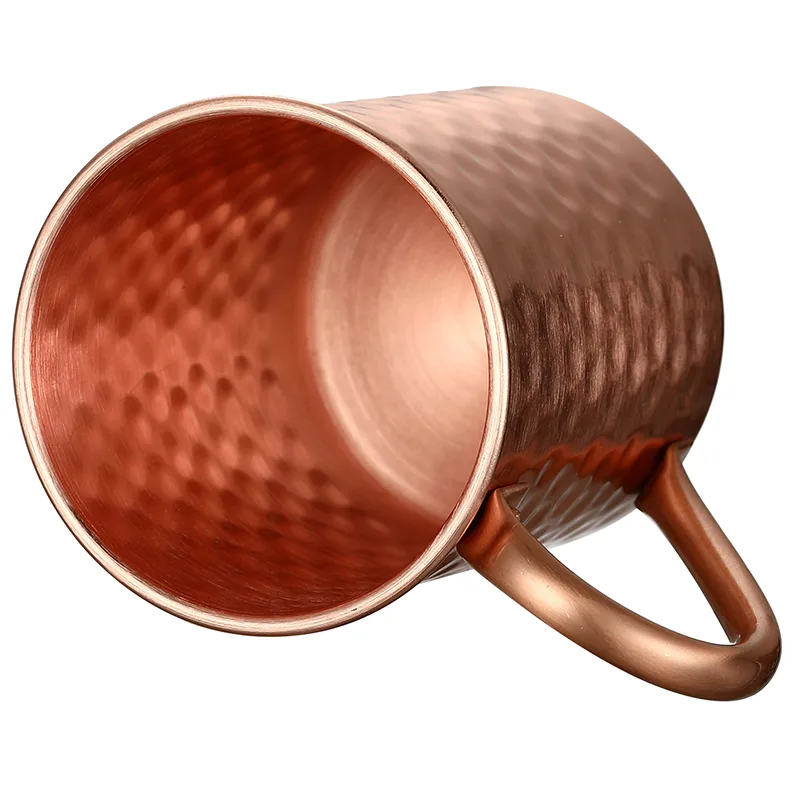망치로 쳐진 구리 도금 스테인레스 스틸 모스크바 뮬 구 - Copper Cocktail Mug 리뷰 및 가격
