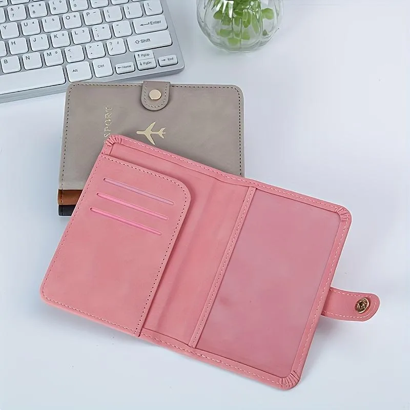 여러 카드, 신분증, 문서를 위한 1Pc 여행용 여권  - Leather Passport Cover 리뷰 및 가격