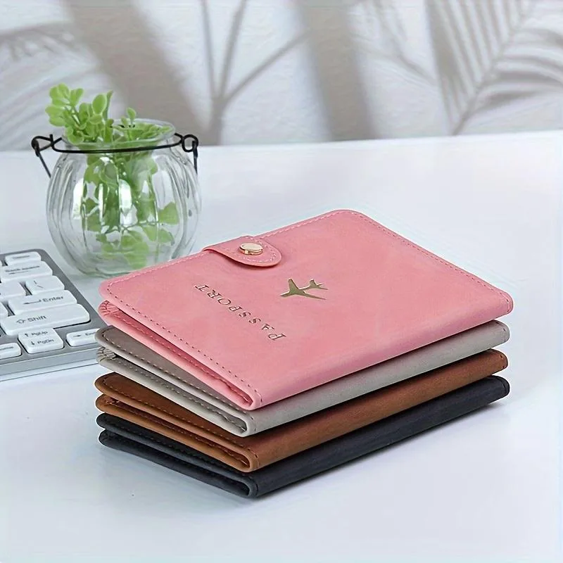 여러 카드, 신분증, 문서를 위한 1Pc 여행용 여권  - Leather Passport Cover 리뷰 및 가격