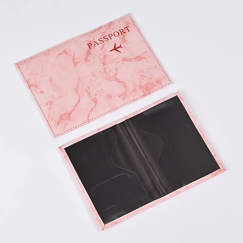 마카롱 컬러 대리석 패턴 여권 커버 초박형 문서 홀더  - Leather Passport Cover 리뷰 및 가격