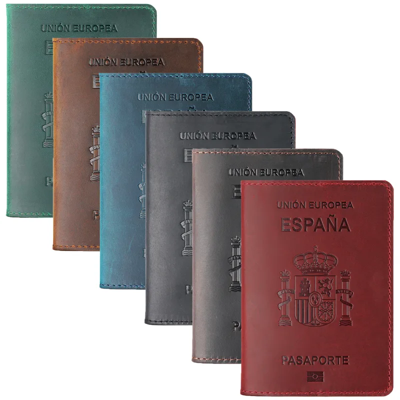 AIGUONIU 하이 엔드 스페인 정품 가죽 여권 커버 - Leather Passport Cover 리뷰 및 가격