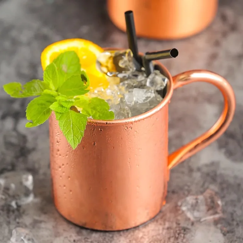 400ML 구리 도금 머그컵 내구성 있는 구리 맥주잔  - Copper Cocktail Mug 리뷰 및 가격