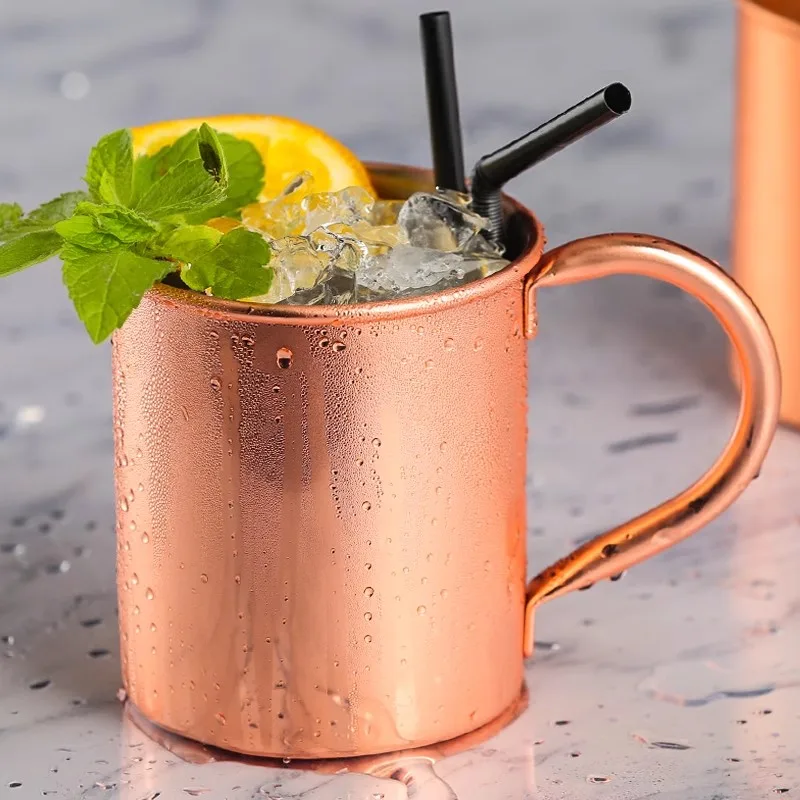 400ML 구리 도금 머그컵 내구성 있는 구리 맥주잔  - Copper Cocktail Mug 리뷰 및 가격