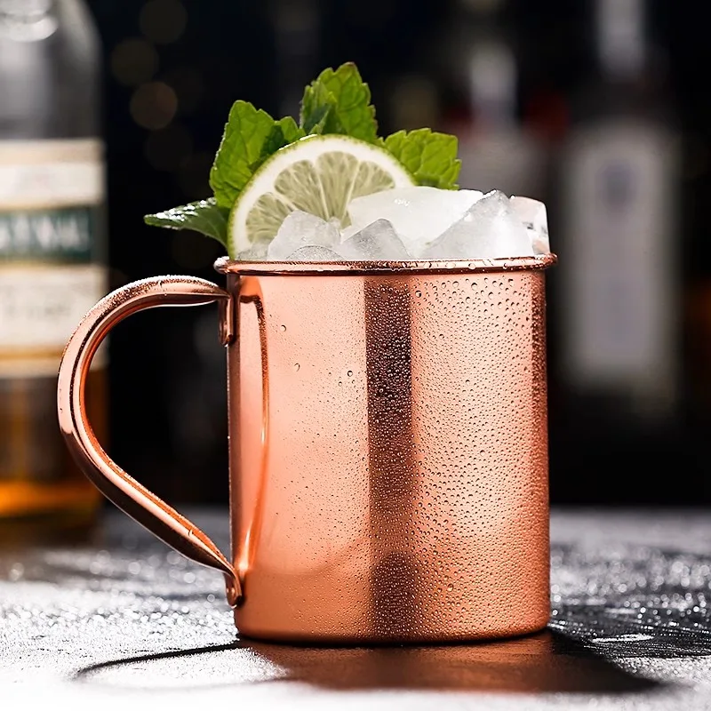 400ML 구리 도금 머그컵 내구성 있는 구리 맥주잔  - Copper Cocktail Mug 리뷰 및 가격